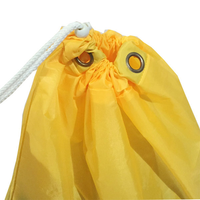 Сверхмощная сумка Drawstring ткани дюйма полиэстера 210D 22x28
