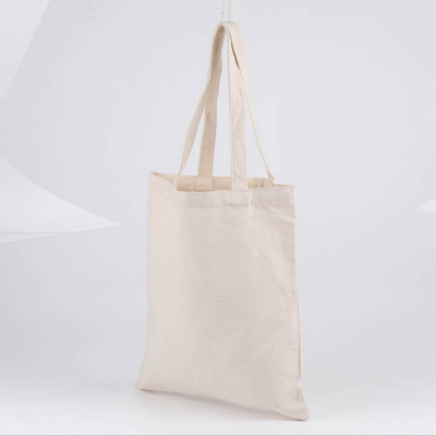 Белая сумка Tote холста хлопка OZ 50x2.5cm средства 8