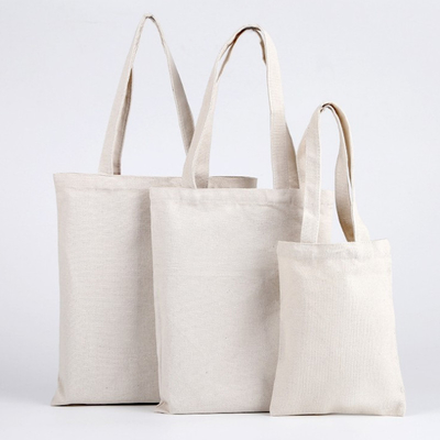 Белая сумка Tote холста хлопка OZ 50x2.5cm средства 8