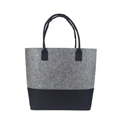 Сумка Tote войлока 300gsm полиэстера 2mm 35x30x15cm покупателя