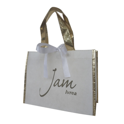 Повторно использованная сумка Tote CMYK EXW PP 200pcs Eco дружелюбная не сплетенная