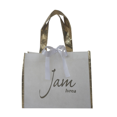 Повторно использованная сумка Tote CMYK EXW PP 200pcs Eco дружелюбная не сплетенная