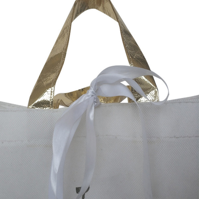 Повторно использованная сумка Tote CMYK EXW PP 200pcs Eco дружелюбная не сплетенная