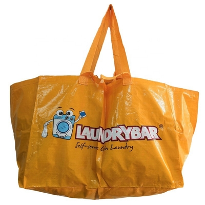 сумка 100gsm CMYK 2.5x60cm 80x37x20cm прокатанная сплетенная PP