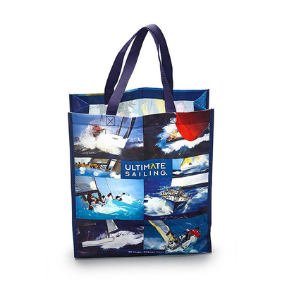 ODM 40x32x12cm 25kg 80gsm прокатал сплетенные сумки полипропилена