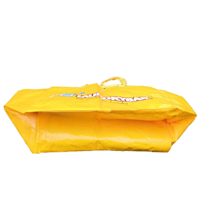 сумка 100gsm CMYK 2.5x60cm 80x37x20cm прокатанная сплетенная PP