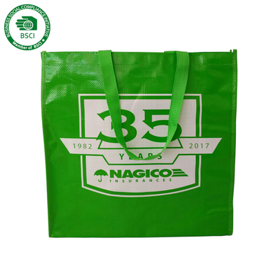 Кафельным пластиковым сумка 70gsm 30x12x39.5cm CMKY сплетенная полипропиленом