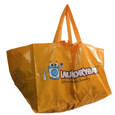сумка 100gsm CMYK 2.5x60cm 80x37x20cm прокатанная сплетенная PP