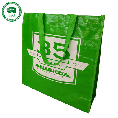 Кафельным пластиковым сумка 70gsm 30x12x39.5cm CMKY сплетенная полипропиленом