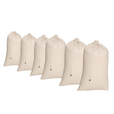 Drawstring 3cm хлопка OEM большой сумка корзины прачечной 5 OZ