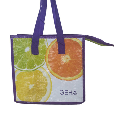 Водоустойчивая сумка обеда Tote OEM 100pcs 23x26x16cm изолированная