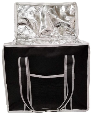 коробка для завтрака 25x15x20cm RPET CMKY 160gsm сверхмощная изолированная