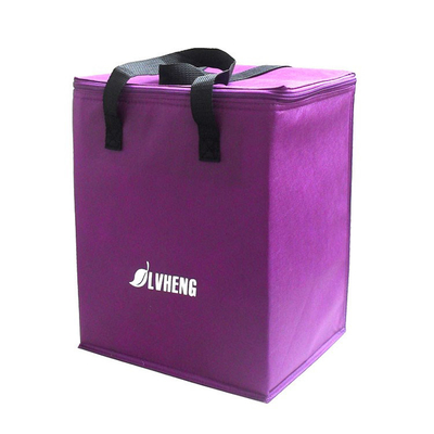 Не сплетенное вино 20x15x20cm 80gsm 2mm EPE изолировало более крутую сумку