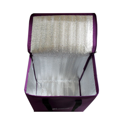 Не сплетенное вино 20x15x20cm 80gsm 2mm EPE изолировало более крутую сумку
