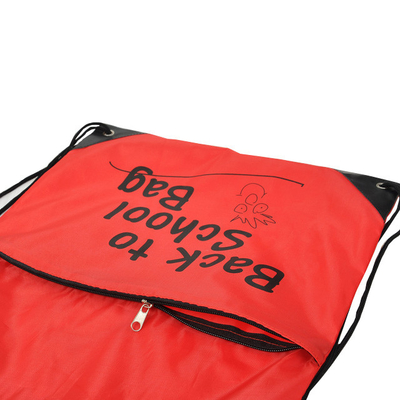 Перемещение 1.2cm 30x40cm 210D персонализировало сумку Drawstring детей