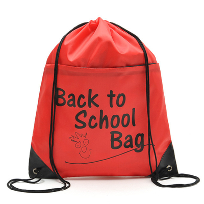 Перемещение 1.2cm 30x40cm 210D персонализировало сумку Drawstring детей