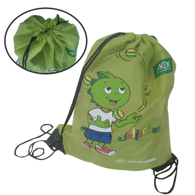 Сумки Drawstring полиэстера CMYK 34x45cm 210D Eco дружелюбные