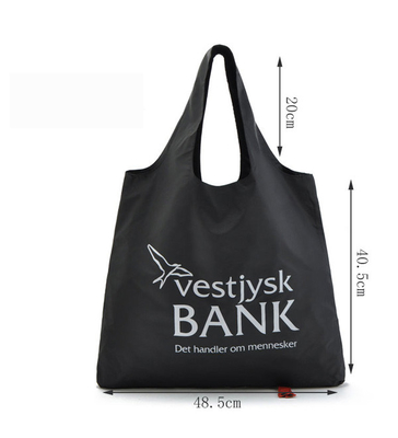 1 сумка Tote складчатости 190T полиэстера 40cmx60cm печатания цвета