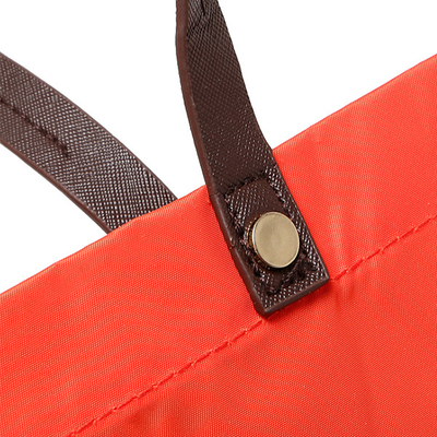 Не сплетенная сумка Tote 210D покупателя 35x15x35cm складная