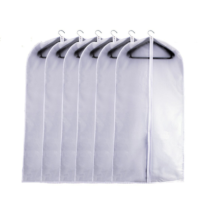 Костюм сумки платьев белый Nonwoven 120x52cm CMYK PEVA закрытия