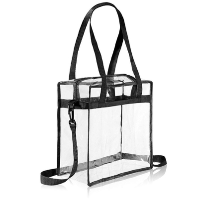 Сумка карандаша PVC Tote красивая 35x14x38mm супермаркета 0.2mm