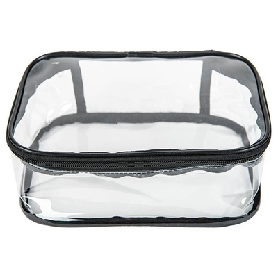Сумка карандаша PVC косметики 18x5x8cm ручки OEM ясная