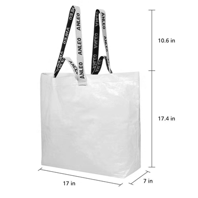 Полная сумка супермаркетов 30cm АЗО свободная 100gsm RPET OEM цвета