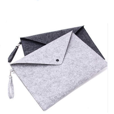 Серым сумка Tote упаковки 33.5cmx24cm OEM чувствуемая рукавом