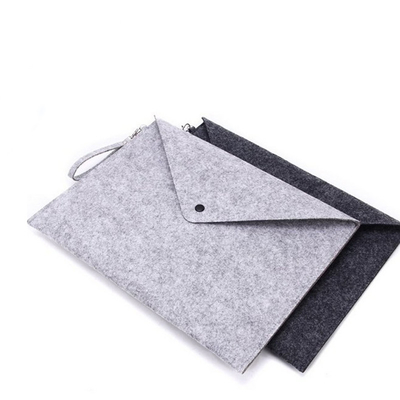 Серым сумка Tote упаковки 33.5cmx24cm OEM чувствуемая рукавом