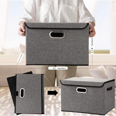 Коробка ткани одежды 10L 10KG 32x32x16cm складная