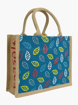 Женщины Tote OEM приставают хозяйственную сумку к берегу джута 45x15x33cm