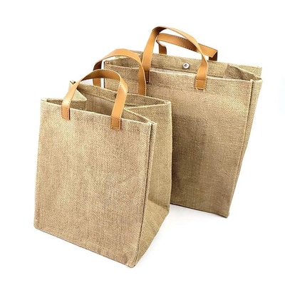 PU Tote перемещения подарка отрегулировал продуктовую сумку мешковины 20cm
