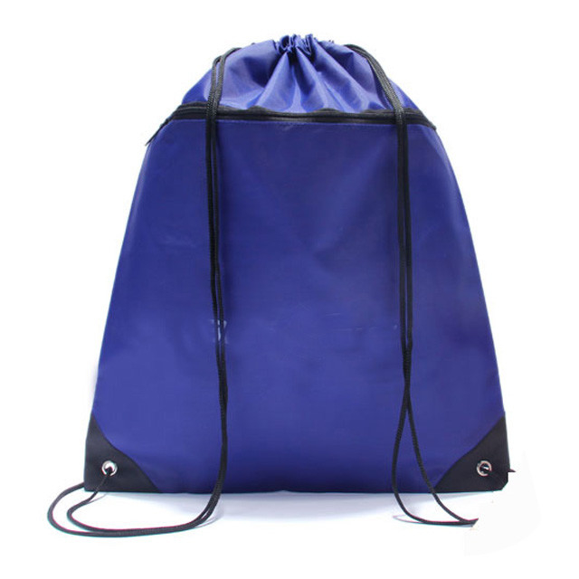 Сумки Drawstring нейлона цвета RPET 0.4cm 22x40cm зеленого цвета 2